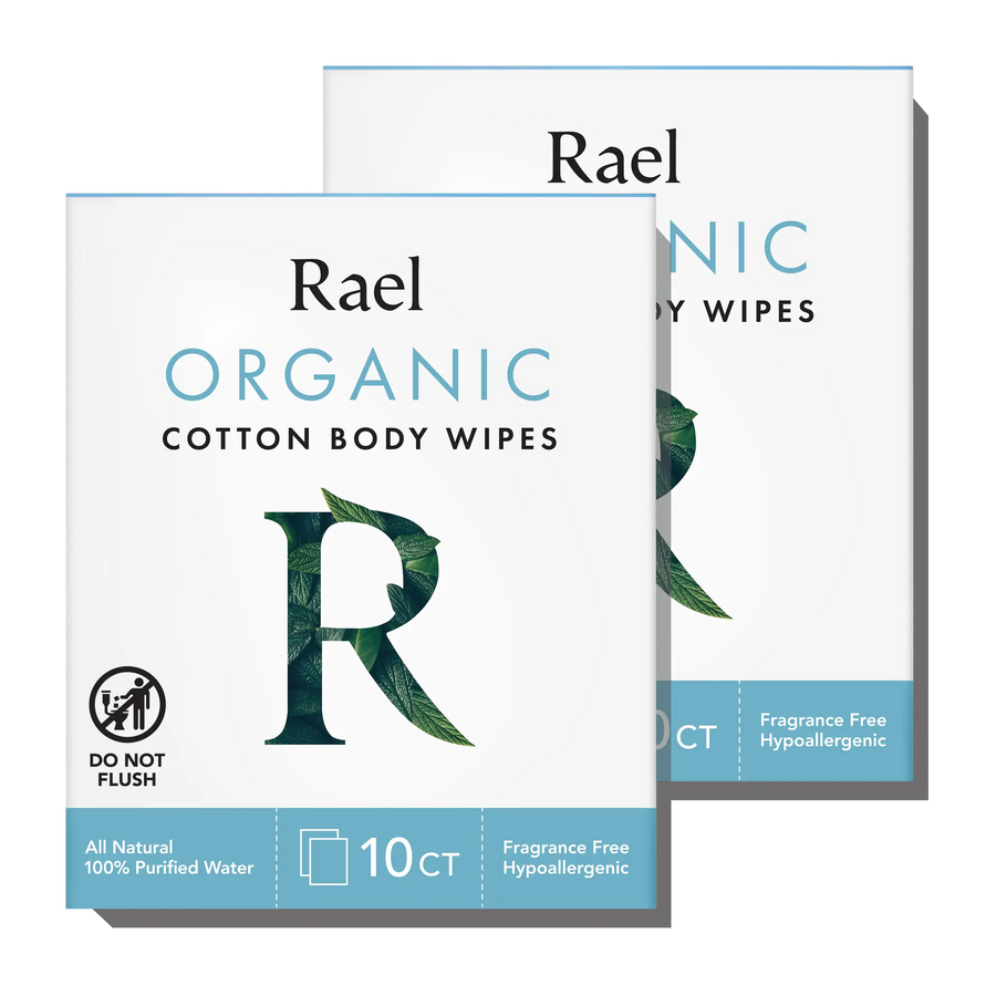 Organic Cotton Body Wipes - 2 Pack B5