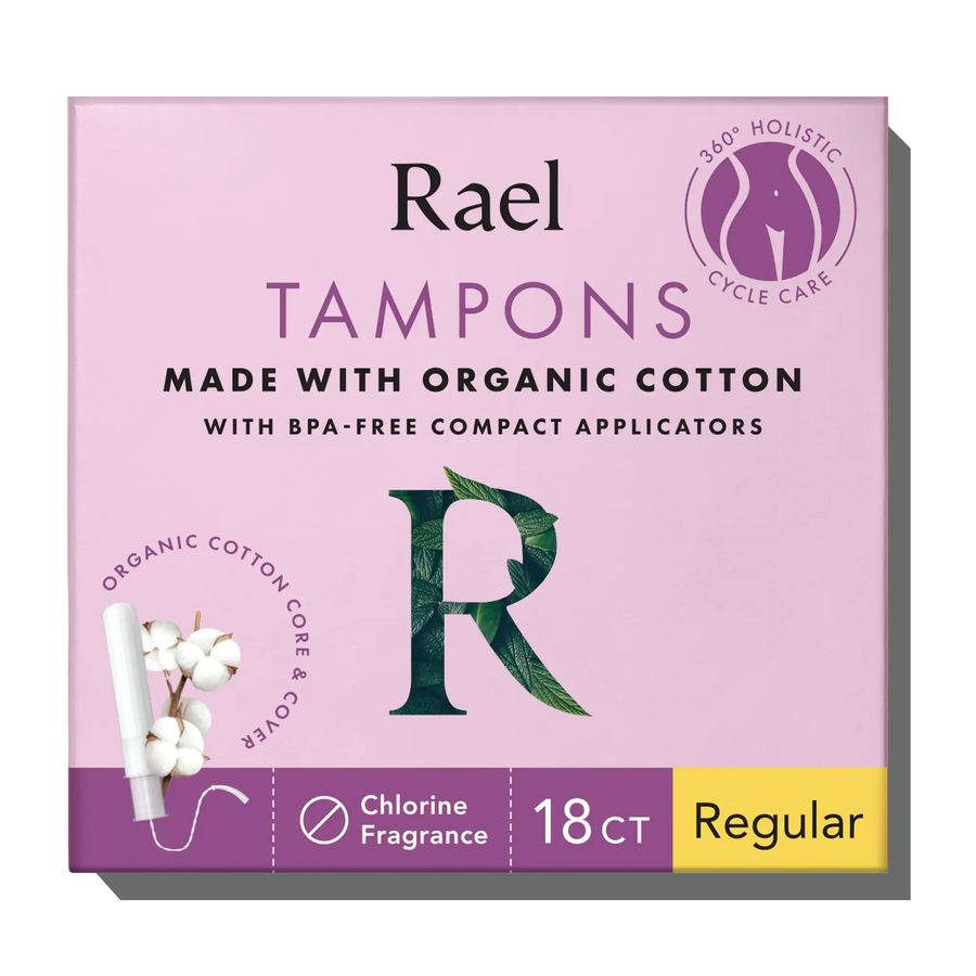 Regular Compact Tampons Made With Organic Cotton V5