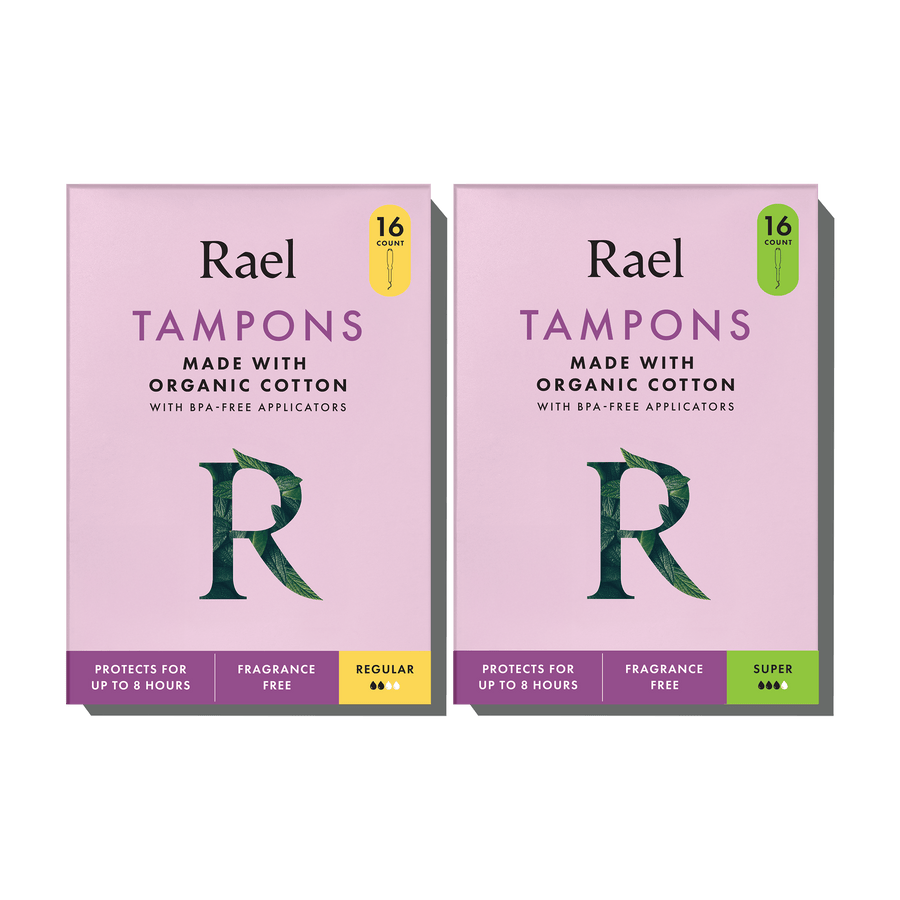 Tampon Variety Pack Made With Organic Cotton C4